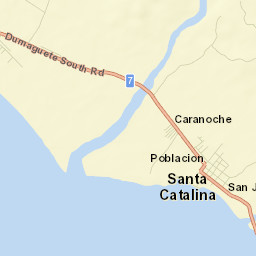 Santa Catalina Street Map