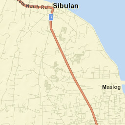 Sibulan Street Map