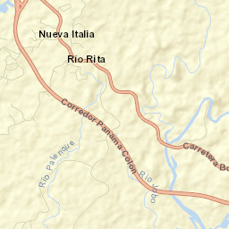 Río Rita Street Map