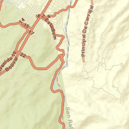 Municipio San Rafael de Carvajal Street Map