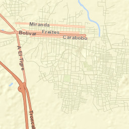 Cantaura Street Map