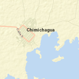 Chimichagua Street Map