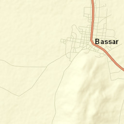 Bassar Street Map