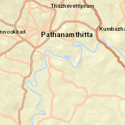 Pathanamthitta Street Map