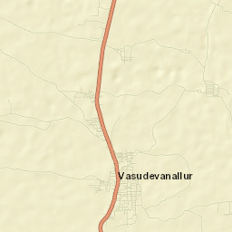 Vasudevanallur Street Map