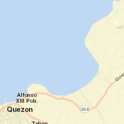 Quezon Street Map