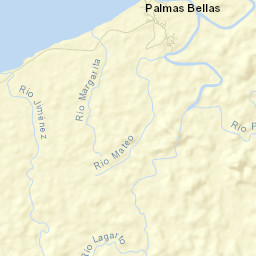 Puerto Escondido Street Map