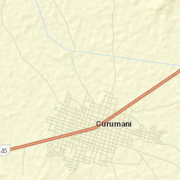 Curumaní Street Map