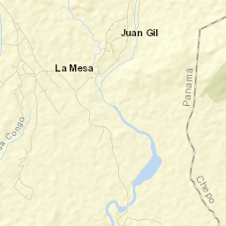 La Mesa Street Map