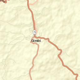 Gimbi Street Map