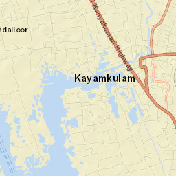Kayankulam Street Map