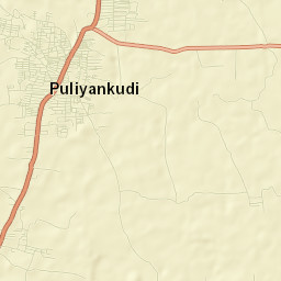 Puliyangudi Street Map