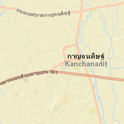 Kanchanadit Street Map