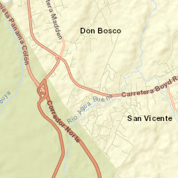 San Vicente Street Map