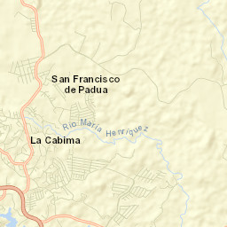 La Cabima Street Map