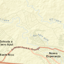 Cabra Número Uno Street Map
