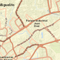 Parque Lefevre Street Map