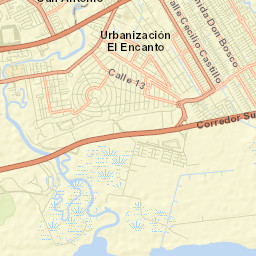 Juan Díaz Street Map