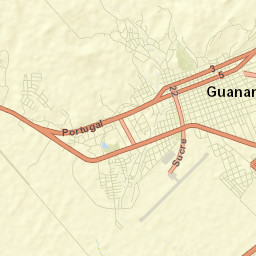 Guanare Street Map
