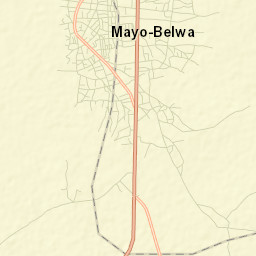 Mayo-Belwa Street Map