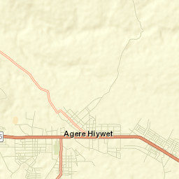 Hāgere Hiywet Street Map