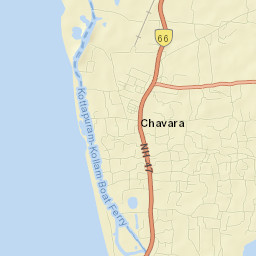 Ponmana Street Map