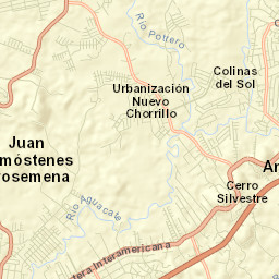 Distrito Arraiján Street Map