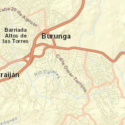 Arraiján Street Map