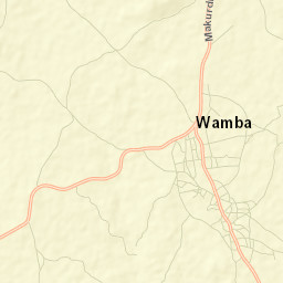 Wamba Street Map
