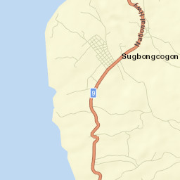 Sugbongkogon Street Map