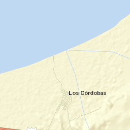 Los Córdobas Street Map