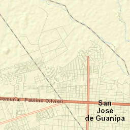 San José de Guanipa Street Map