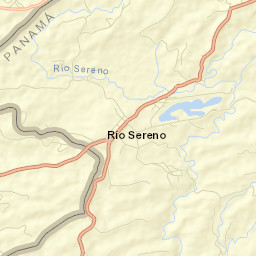 Río Sereno Street Map