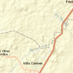 El Espino Street Map