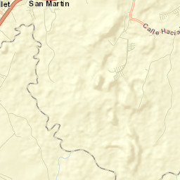 Llano Largo Street Map