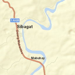Sibagat Street Map