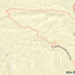 Los Naranjos Street Map