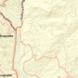 Boquete Street Map