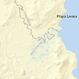 Playa Leona Street Map