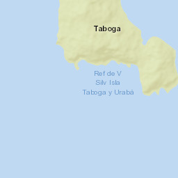 Distrito de Taboga Street Map
