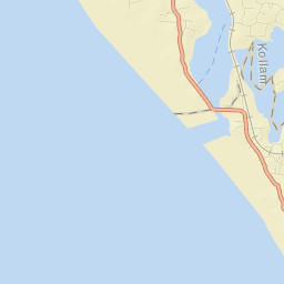 Paravur Tekkumbhagam Street Map