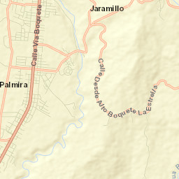 Alto Boquete Street Map