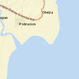 San Agustin Street Map