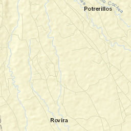 Potrerillos Arriba Street Map
