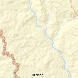 Breñón Street Map