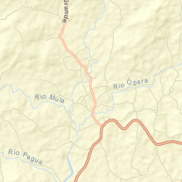 Llano Grande Street Map