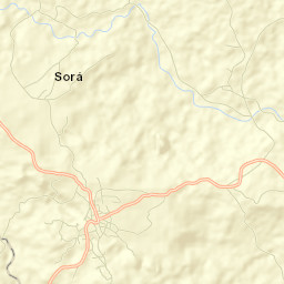 Sorá Street Map