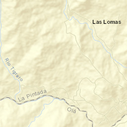 Las Sabanas Street Map