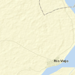 Río Viejo Street Map