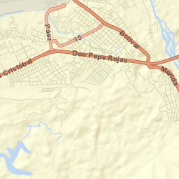 El Vigía Street Map